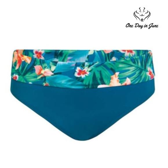 Amoena Mauritius High-Waist Bikini Bottom Swimsuit Size 16 - Picture 1 of 4